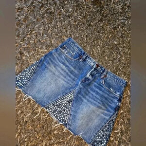 Blank NYC denim skirt